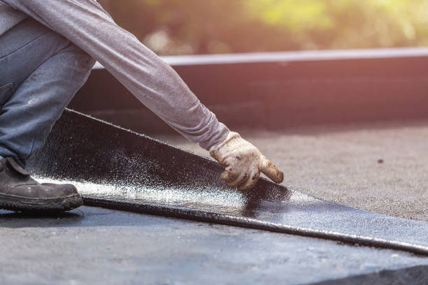 Professional Waterproofing technician working in Arcade, NY